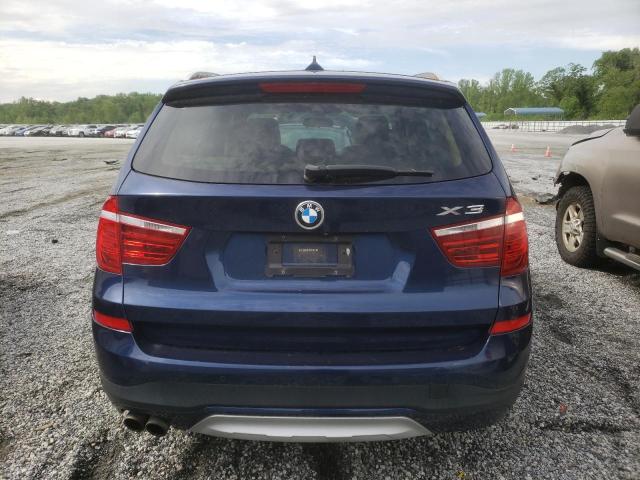  BMW X3 2017 Синий