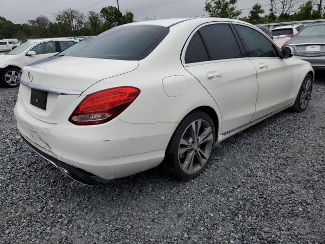 Sedans MERCEDES-BENZ C-CLASS 2015 Biały