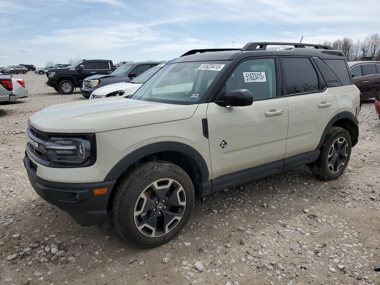 2024 Ford Bronco Sport Outer Banks zu verkaufen in Wayland, MI - Rear End