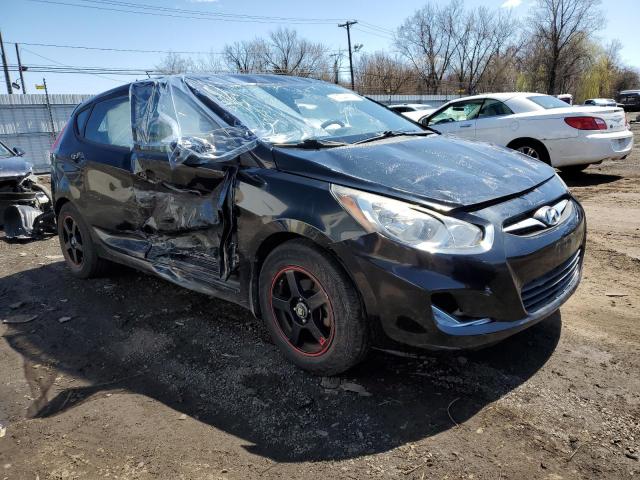  HYUNDAI ACCENT 2012 Czarny