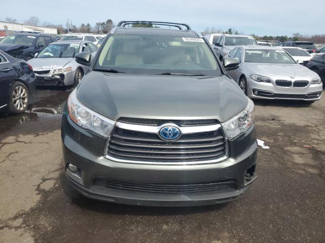 TOYOTA HIGHLANDER 2016 Зеленый