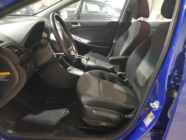  HYUNDAI ACCENT 2013 Granatowy
