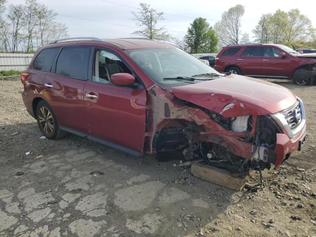  NISSAN PATHFINDER 2018 Красный