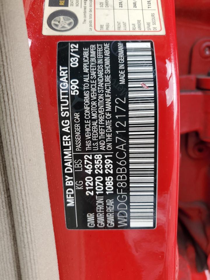 WDDGF8BB6CA712172 2012 Mercedes-Benz C 300 4Matic