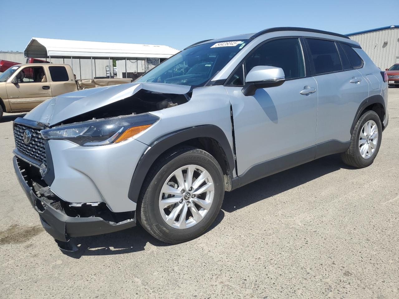 2022 Toyota Corolla Cross Le للبيع في Fresno، CA - Front End