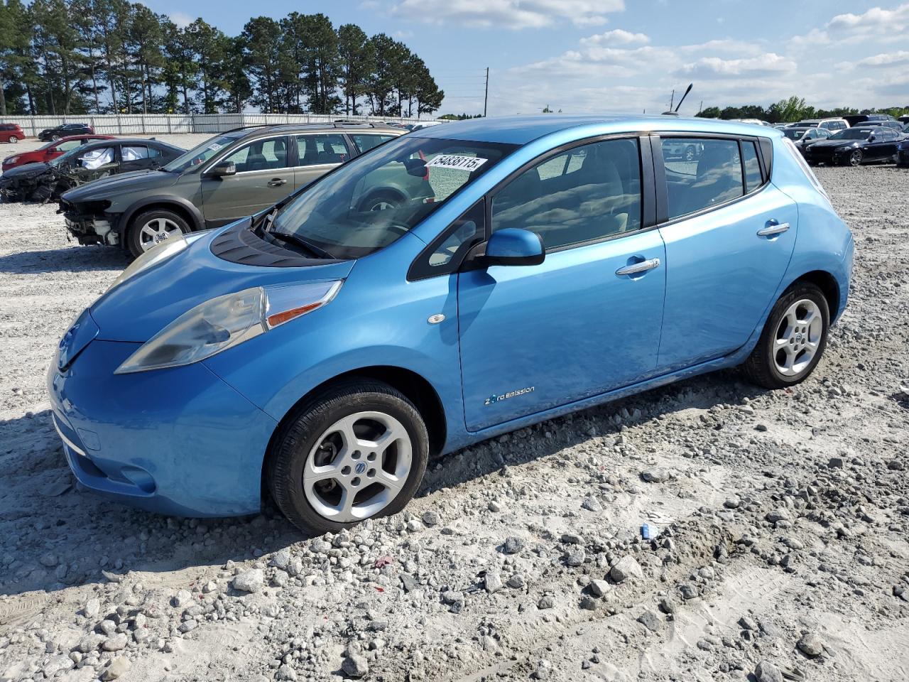2011 Nissan Leaf Sv en Venta en Loganville, GA - Normal Wear