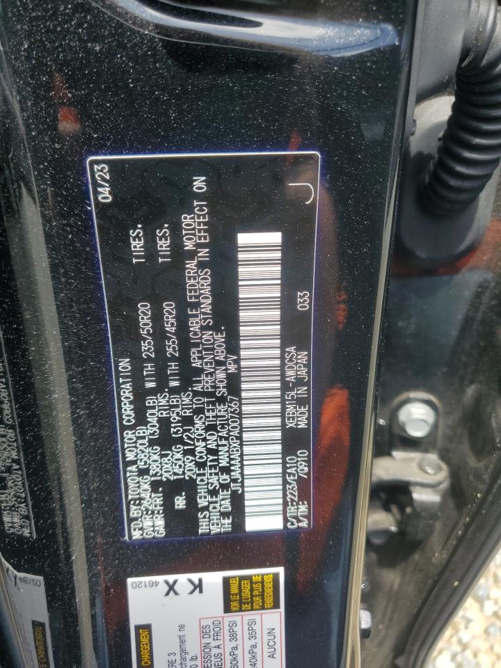 2023 Lexus Rz 450E VIN: JTJAAAABXPA007367 Lot: 53901615