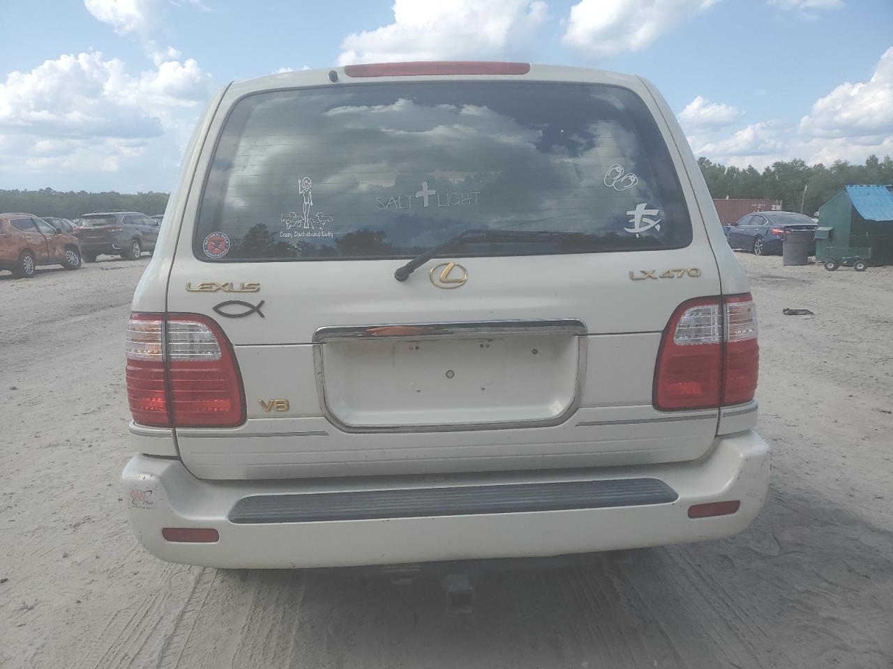 1998 Lexus Lx 470 VIN: JT6HT00W1W0023754 Lot: 55124585
