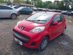 2011 PEUGEOT 107 URBAN for sale at Copart WOLVERHAMPTON