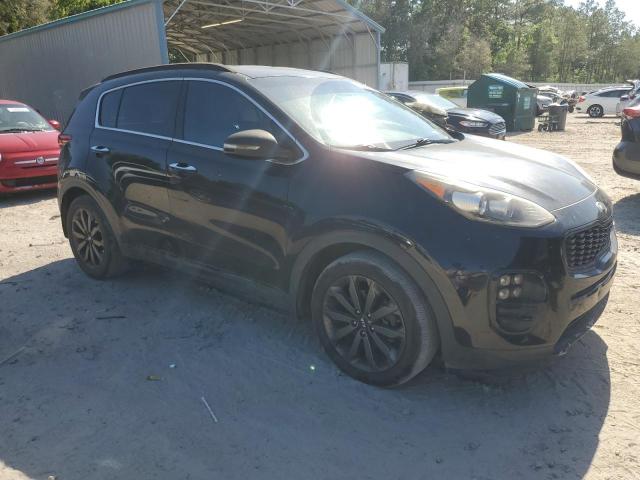  KIA SPORTAGE 2018 Чорний