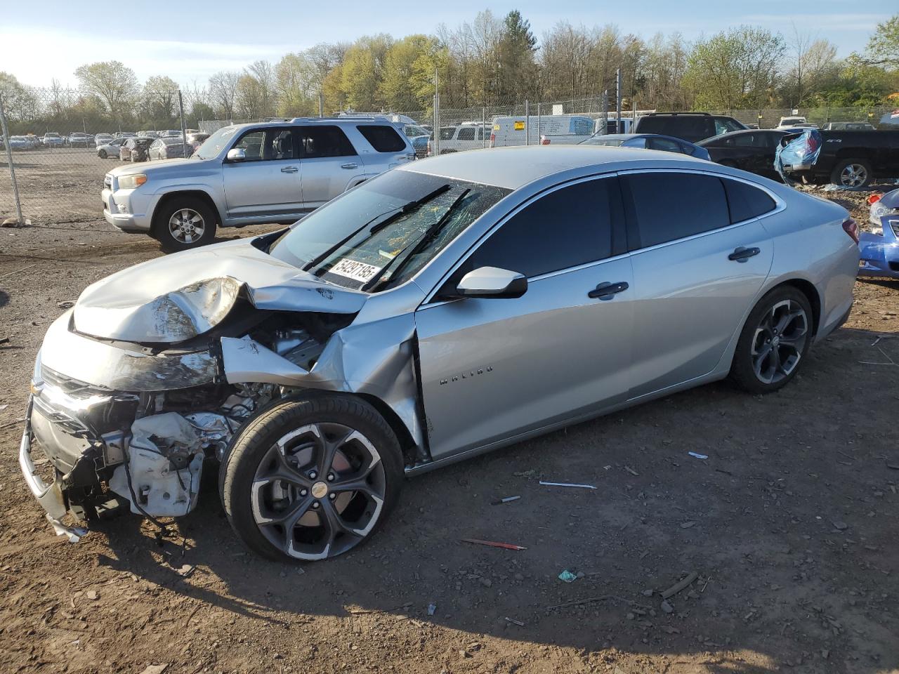 2022 Chevrolet Malibu Lt იყიდება Chalfont-ში, PA - All Over