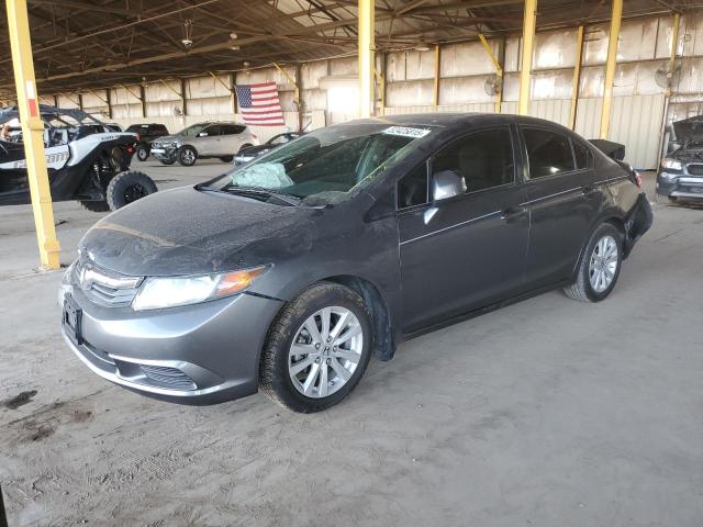  HONDA CIVIC 2012 Gray