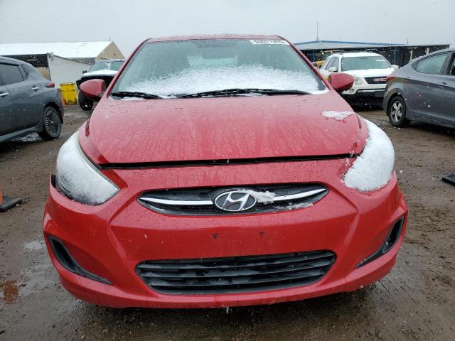  HYUNDAI ACCENT 2016 Красный
