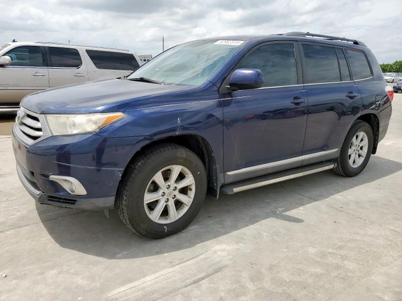 Паркетники TOYOTA HIGHLANDER 2013 Синий