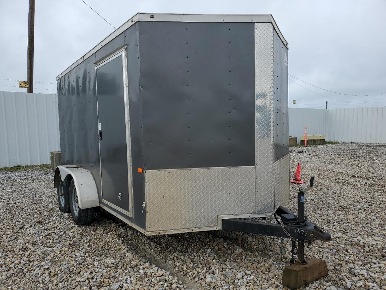 2020 Rock Solid 7X12Sa Enclosed Cargo Trailer за продажба в Rogersville, MO - Hail