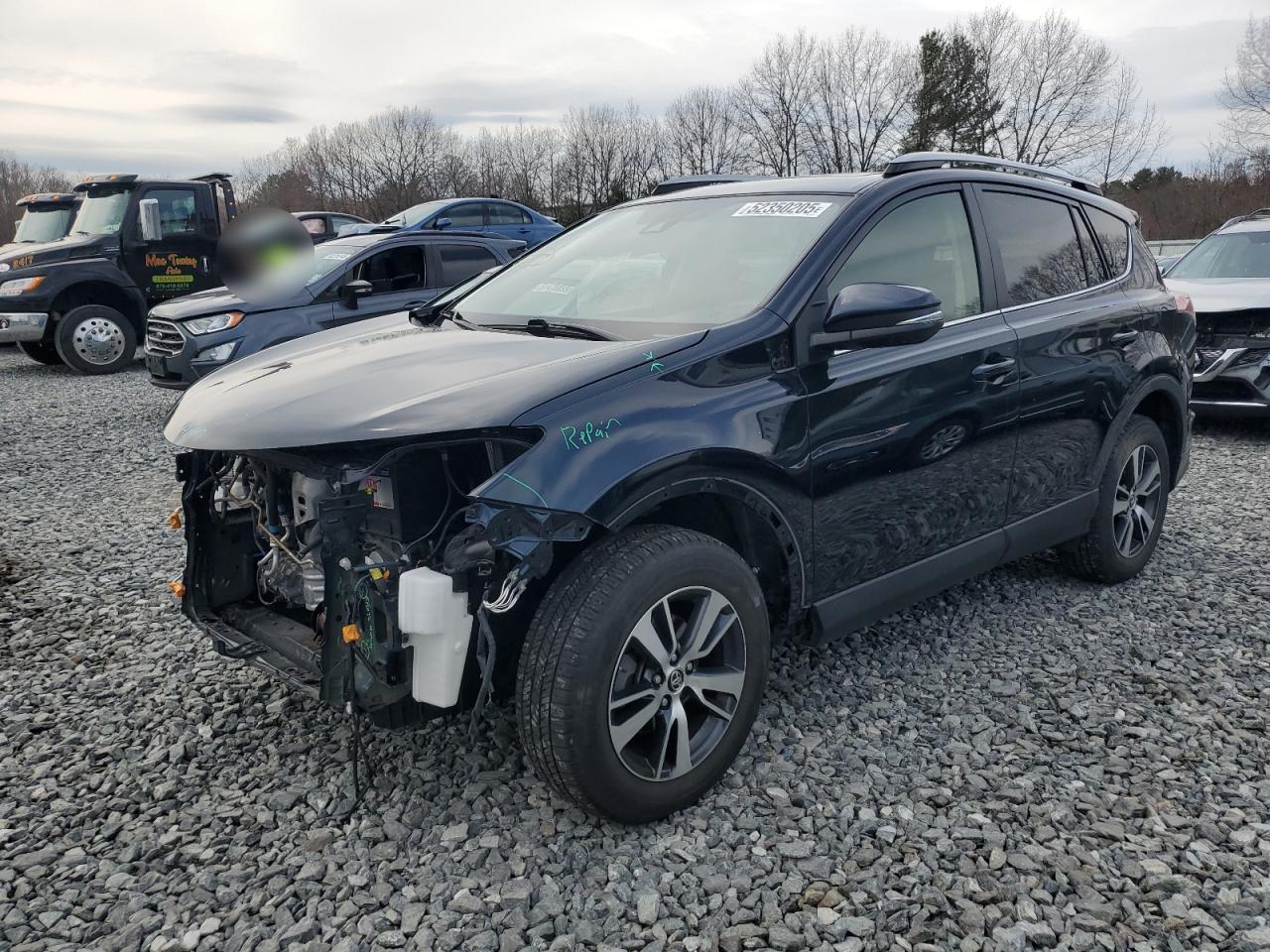 2017 Toyota Rav4 Xle de vânzare în North Billerica, MA - Front End