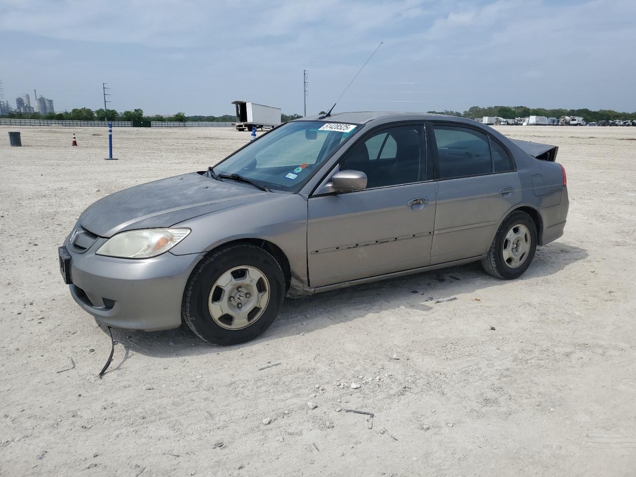 2005 Honda Civic Hybrid en Venta en New Braunfels, TX - Rear End