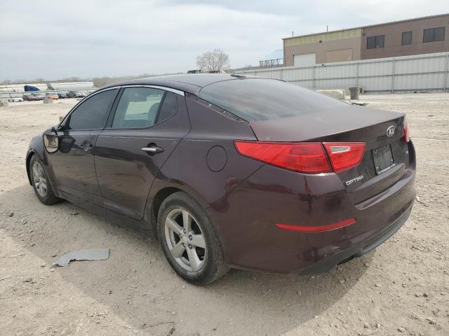  KIA OPTIMA 2014 Бургунді