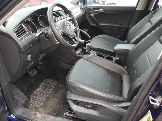  VOLKSWAGEN TIGUAN 2021 Синий