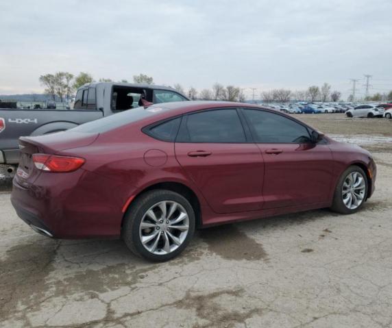  CHRYSLER 200 2015 Burgundy