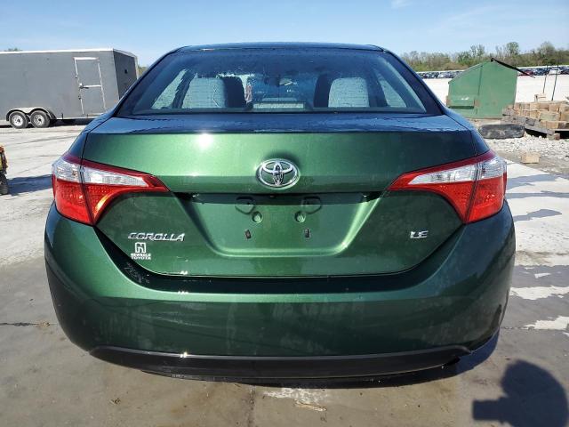  TOYOTA COROLLA 2016 Green