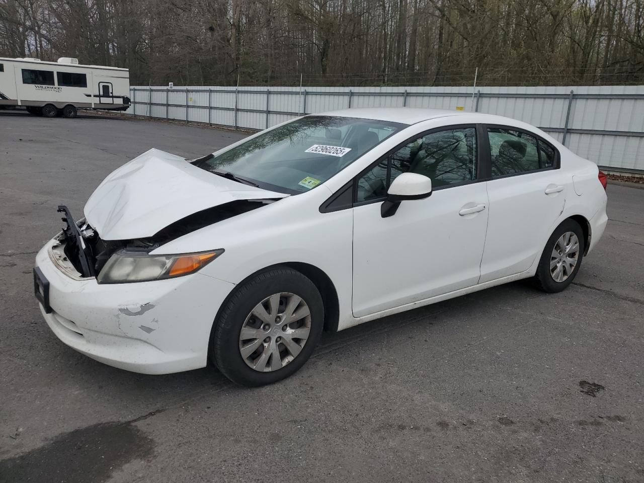 2012 Honda Civic Lx en Venta en Glassboro, NJ - Front End