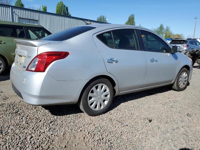  NISSAN VERSA 2015 Silver