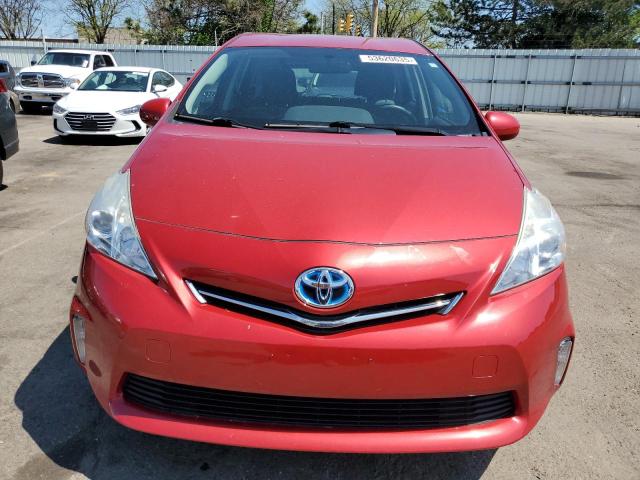  TOYOTA PRIUS 2013 Red