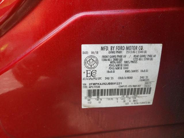 2018 FORD EDGE SEL