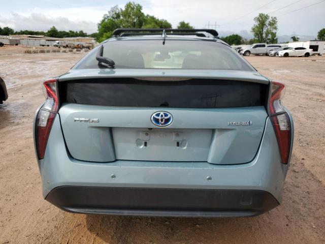  TOYOTA PRIUS 2017 Бирюзовый