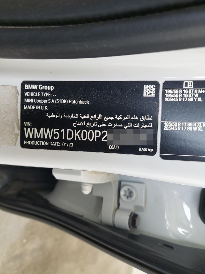 WMW51DK00P2U02751 - 2023 Mini COOPER - #48150815