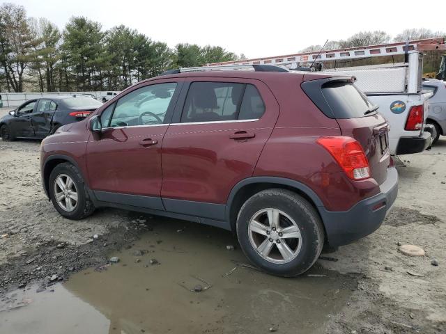  CHEVROLET TRAX 2016 Czerwony