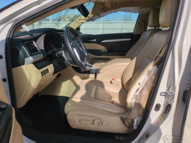  TOYOTA HIGHLANDER 2019 Белы