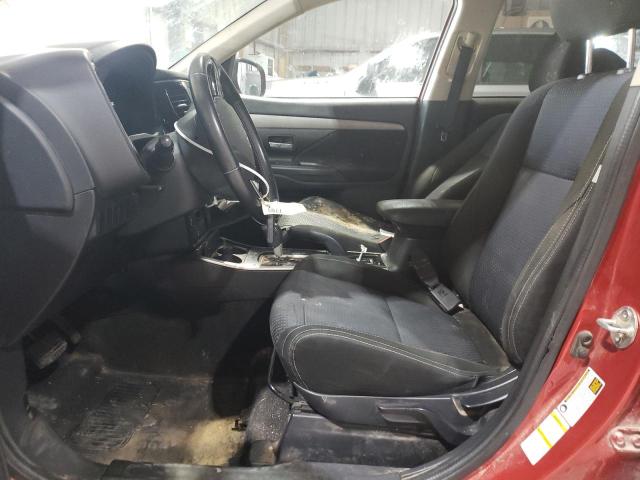 Parquets MITSUBISHI OUTLANDER 2017 Czerwony