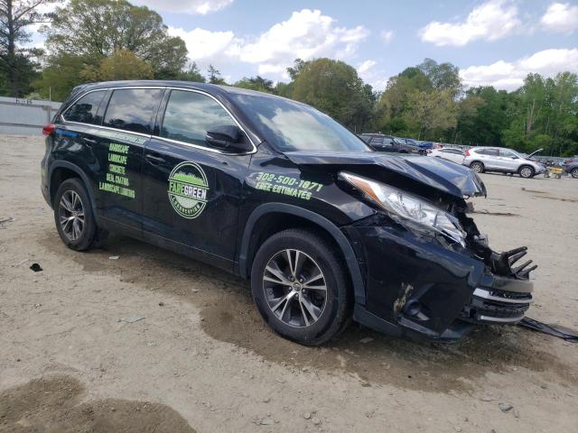  TOYOTA HIGHLANDER 2017 Czarny