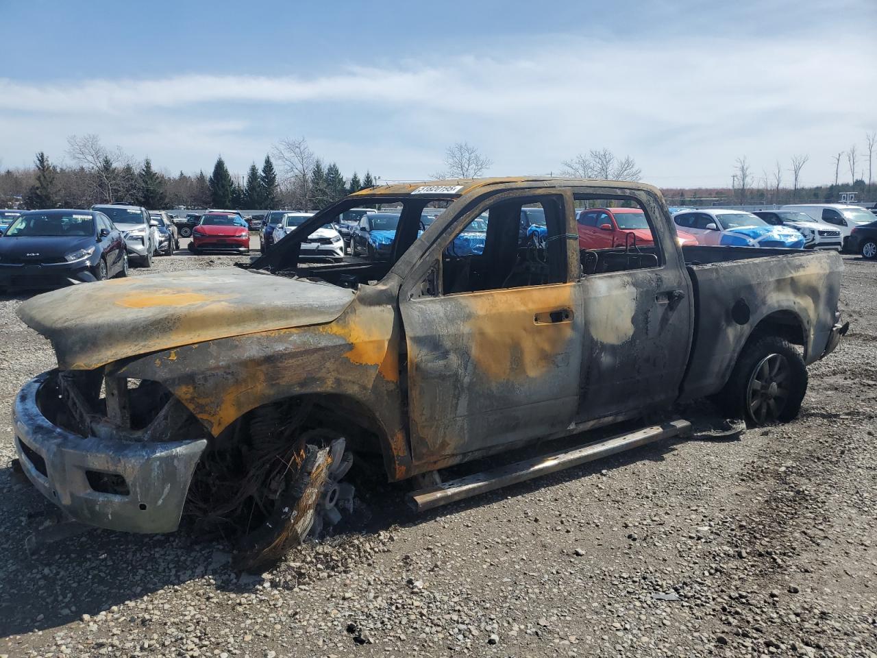 2018 Ram 2500 Longhorn en Venta en Angola, NY - Burn - Engine