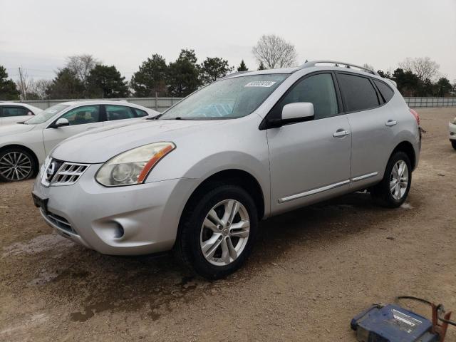  NISSAN ROGUE 2012 Srebrny