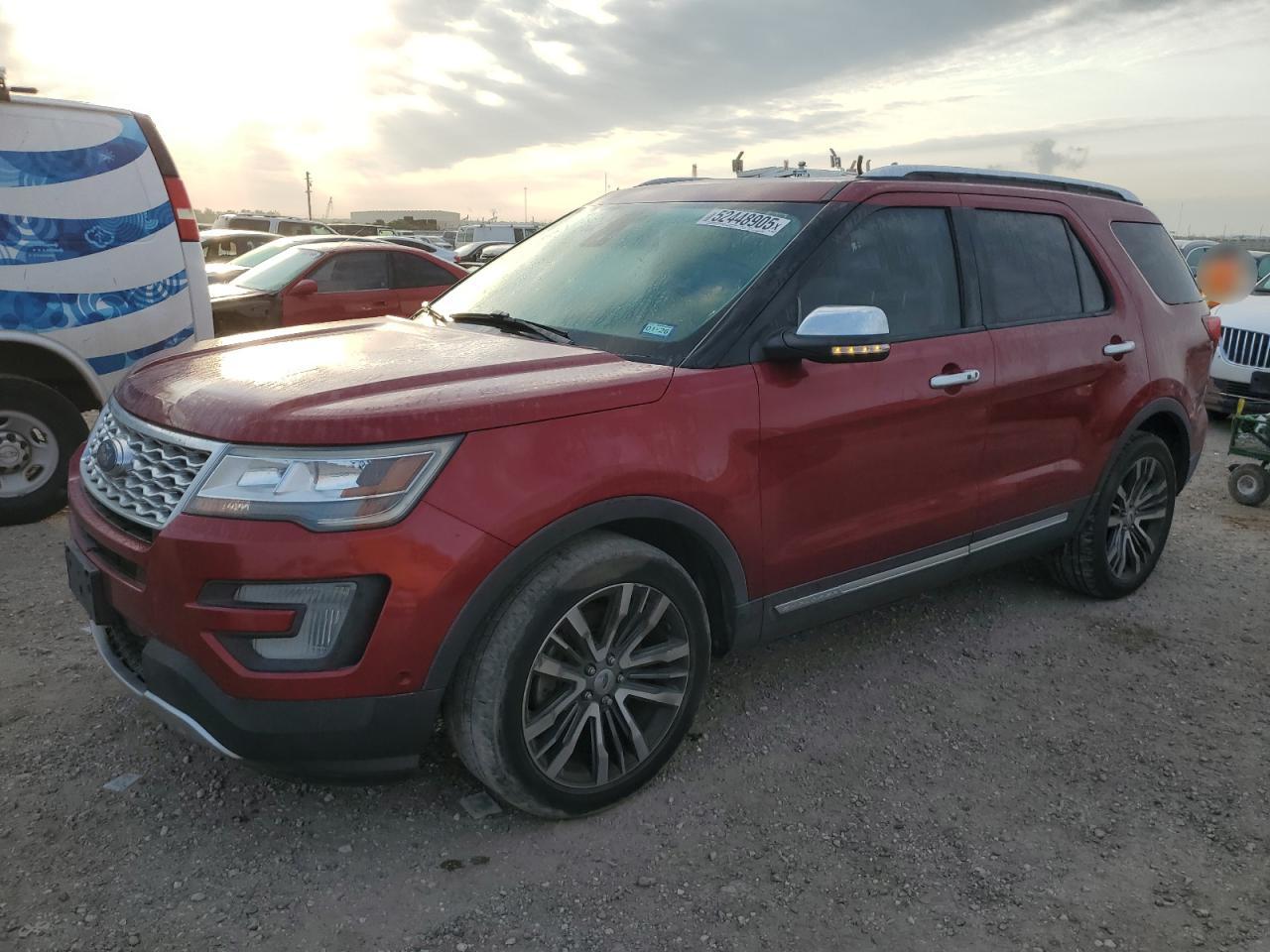 2017 Ford Explorer Platinum zu verkaufen in Houston, TX - Rear End
