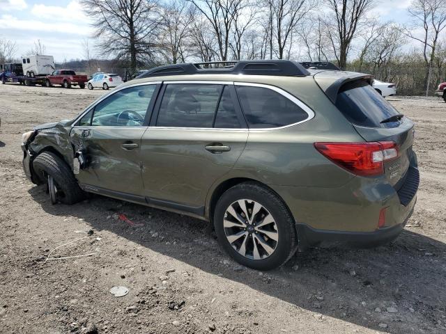  SUBARU OUTBACK 2015 Зелений