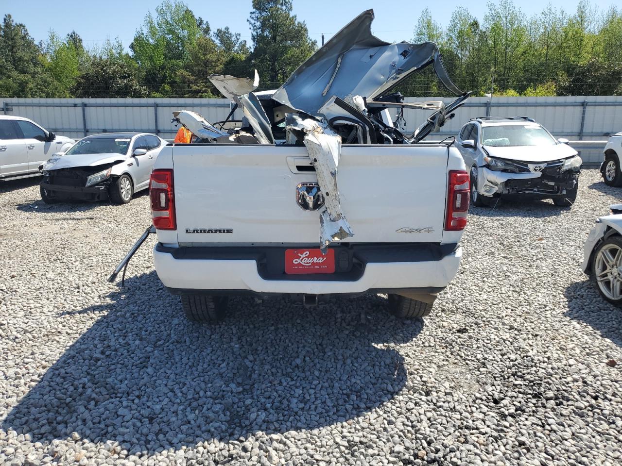 2020 Ram 2500 Laramie VIN: 3C6UR5FL5LG256972 Lot: 92929125