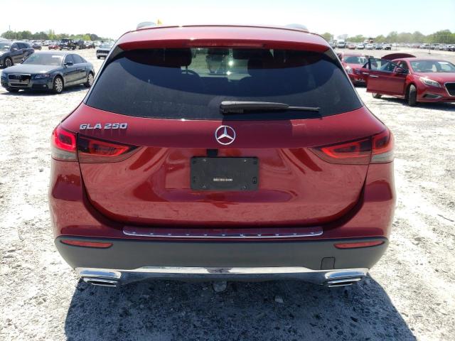  MERCEDES-BENZ GLA-CLASS 2021 Czerwony