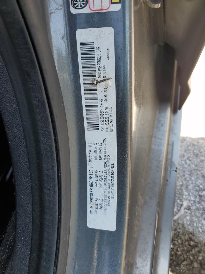 2012 Chrysler 200 Lx VIN: 1C3CCBAB5CN113406 Lot: 94508235