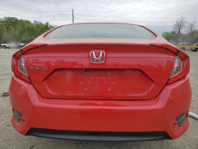  HONDA CIVIC 2016 Красный