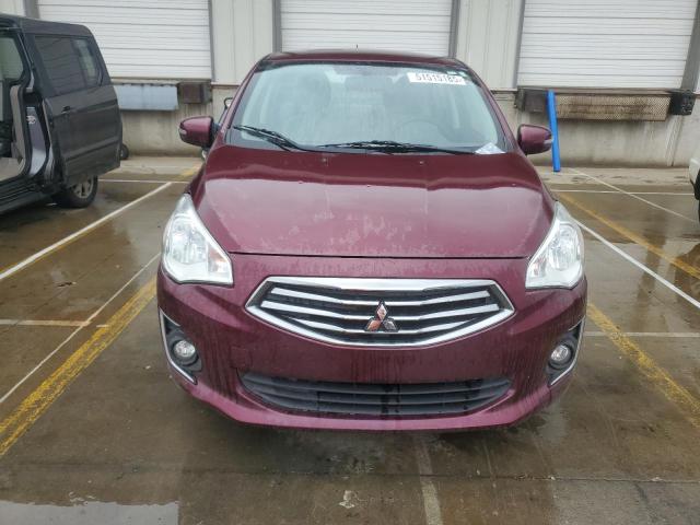  MITSUBISHI MIRAGE 2017 Burgundy