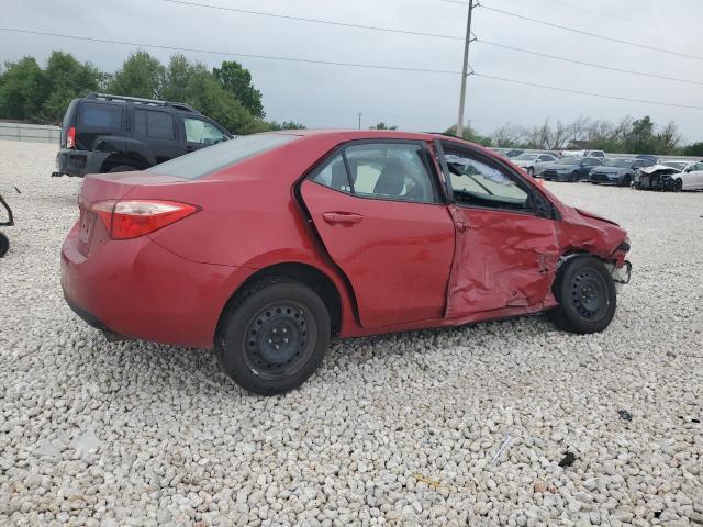  TOYOTA COROLLA 2018 Czerwony