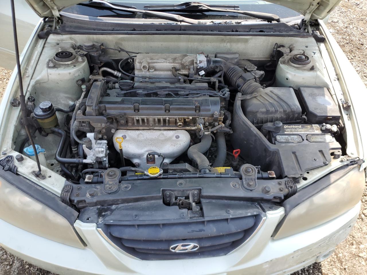 2004 Hyundai Elantra Gls VIN: KMHDN46D14U861749 Lot: 52625215