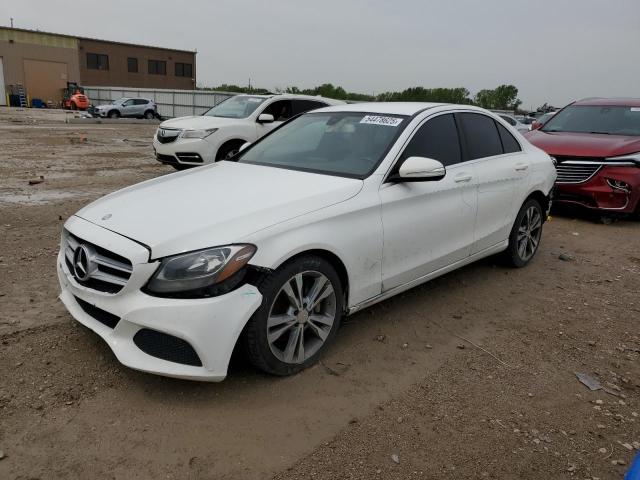  MERCEDES-BENZ C-CLASS 2015 Білий
