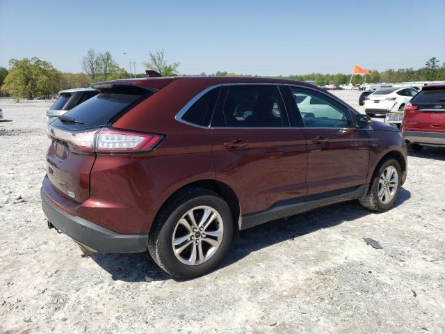 Паркетники FORD EDGE 2015 Бордовый