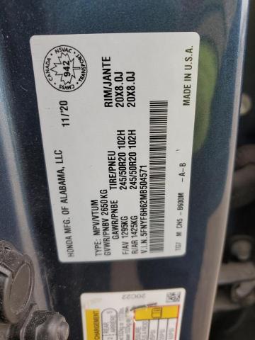 2021 HONDA PILOT TOURING