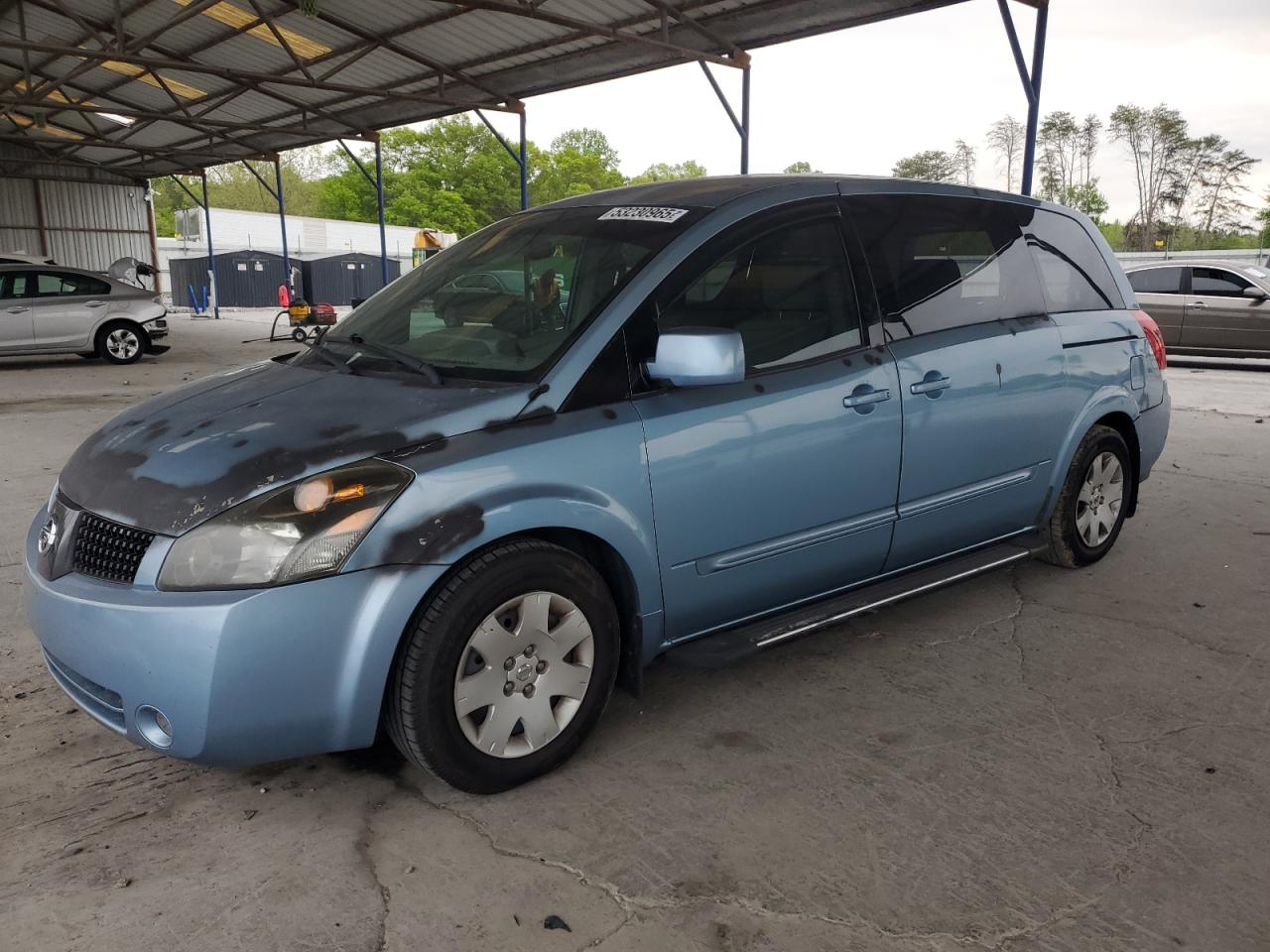 2004 Nissan Quest S იყიდება Cartersville-ში, GA - Rear End